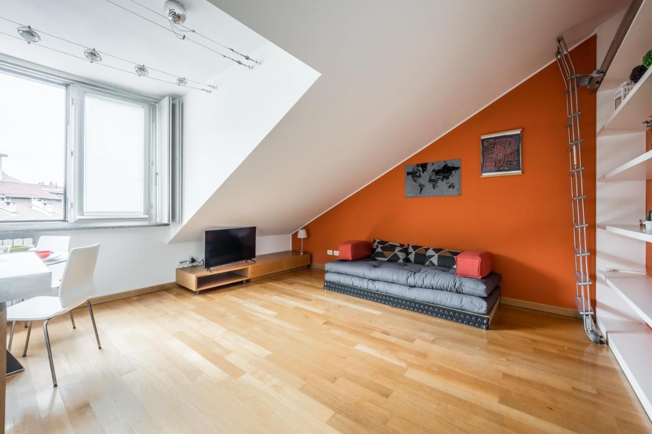 Apartmán The Orange Attic - Navigli Area Milán Exteriér fotografie