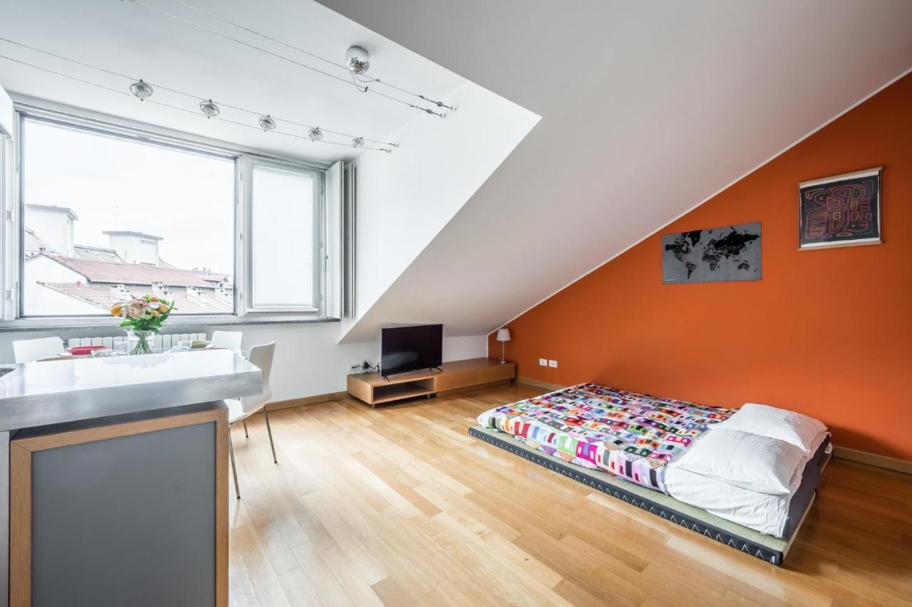 Apartmán The Orange Attic - Navigli Area Milán Exteriér fotografie
