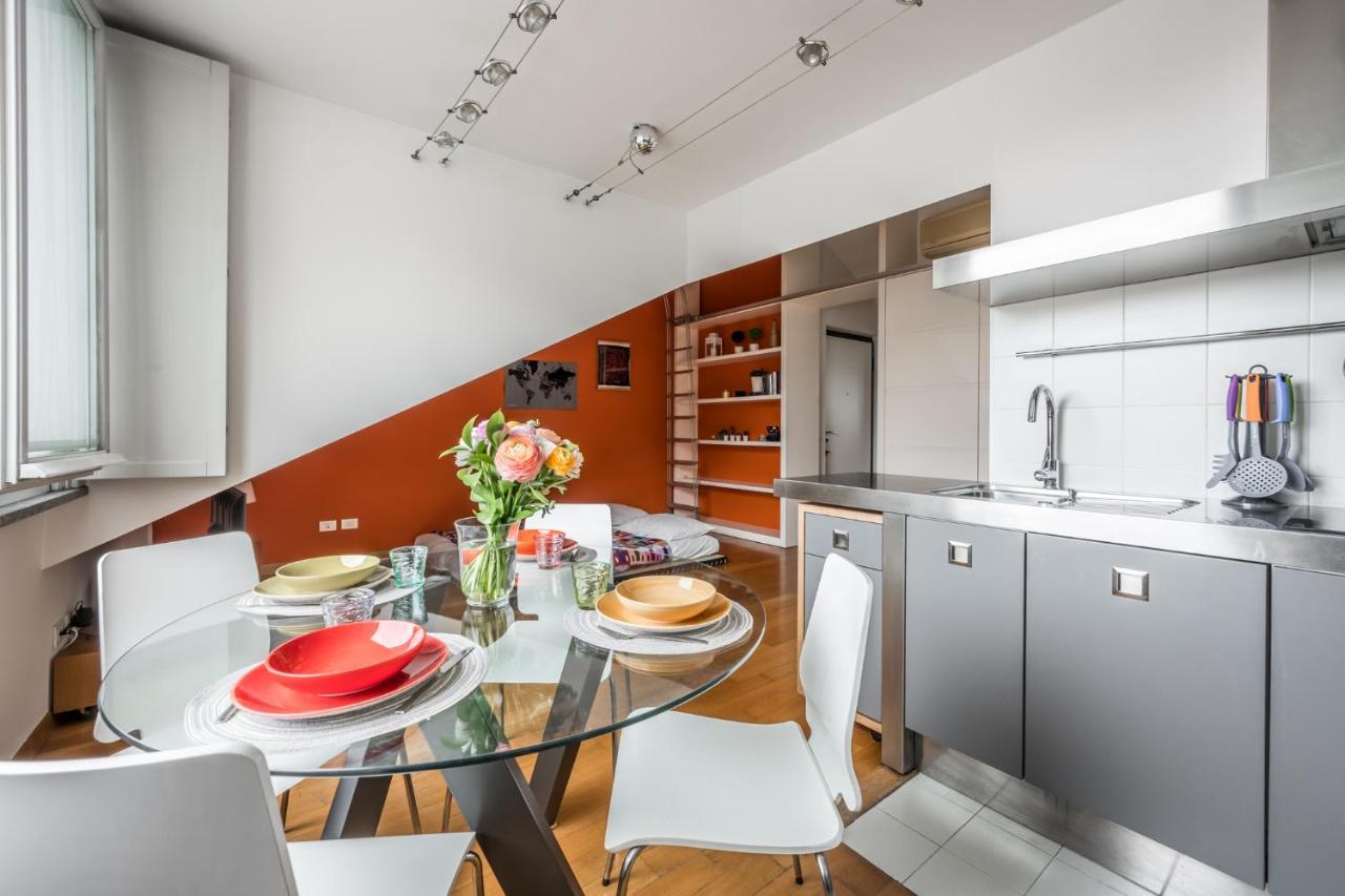 Apartmán The Orange Attic - Navigli Area Milán Exteriér fotografie